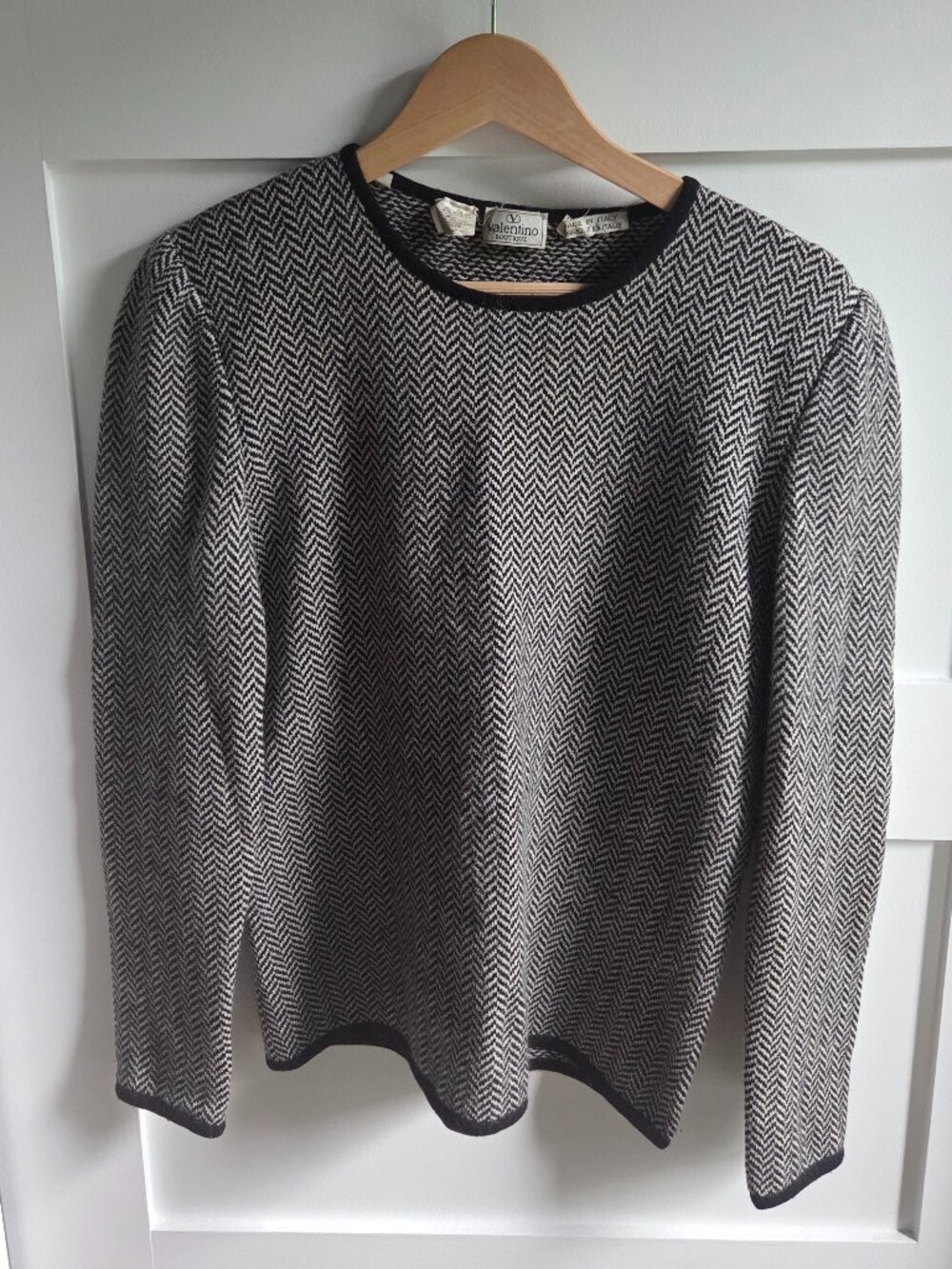 1980s Vintage Valentino Wool Sweater